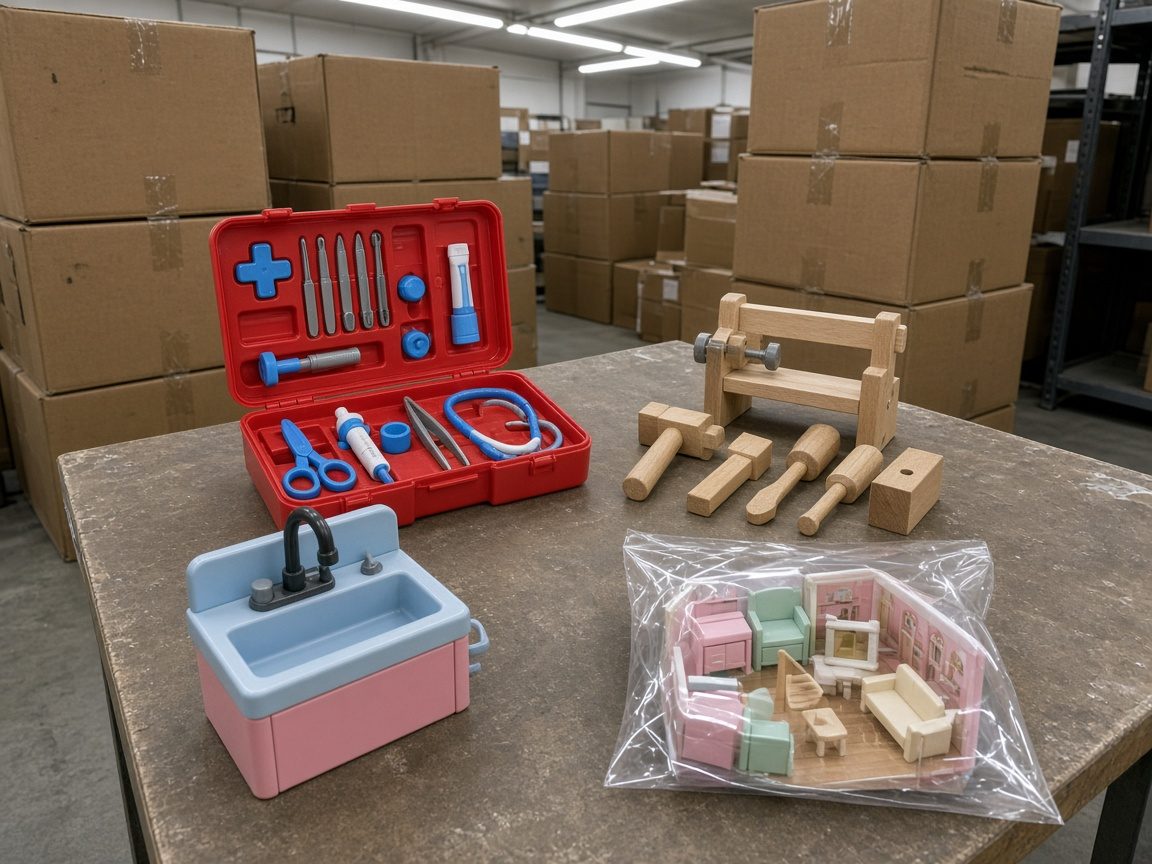 Pretend Play & Dolls arranged for wholesale review in Shantou