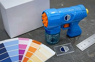 Color and logo sample options for OEM toy production