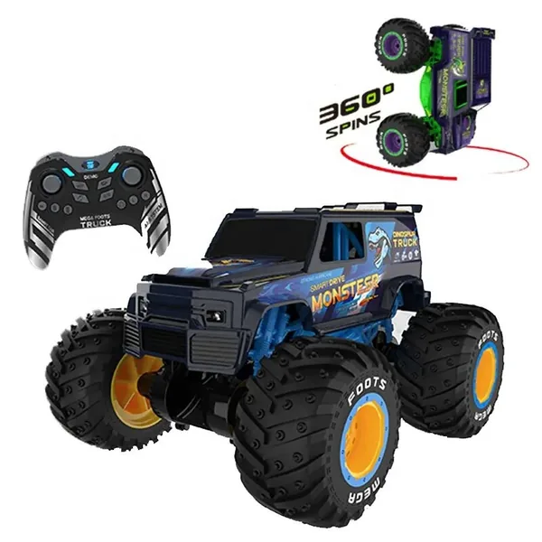 CPS290347 New Latest 2.4G Standing Stunt RC Car 360 Rotating 1/10 Scal