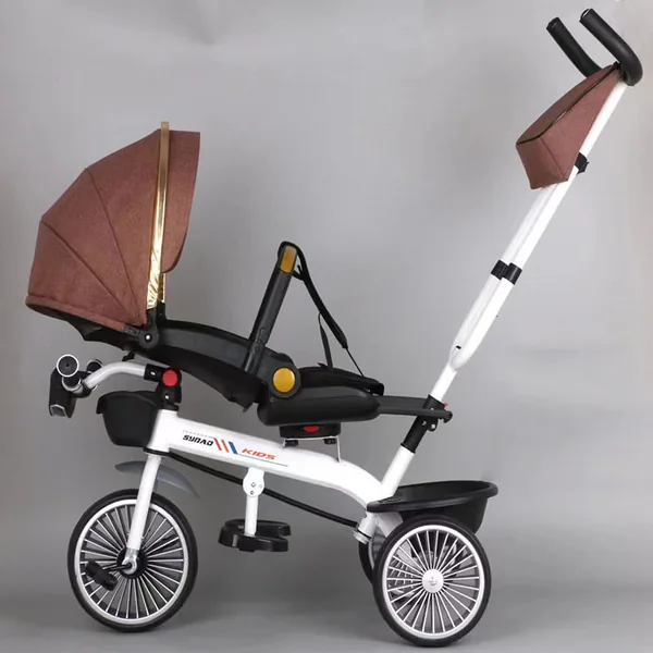 SG-160 Kids Tricycle Ride on Cars for Toddler 4-in-1 Push Car Cheap