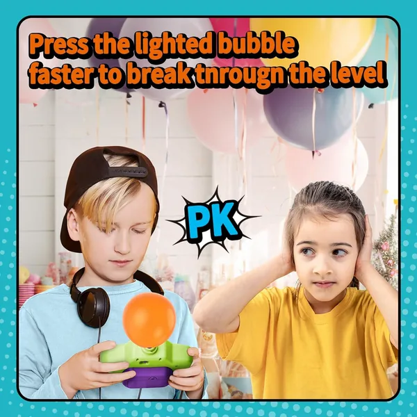 CPS291367 Pop Fidgets Kids Games Toys Handheld Sensory with Balloons Q