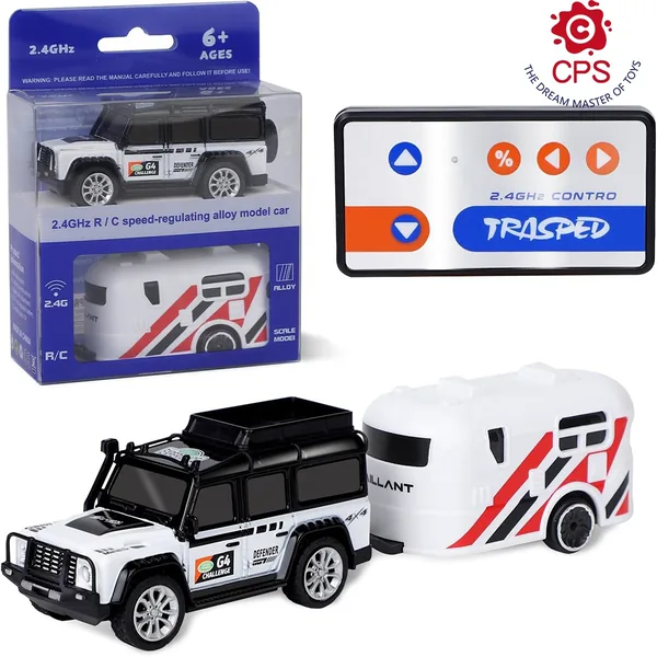 Mini Alloy Off-Road Remote Control Car 1:64 Scale - wholesale product image