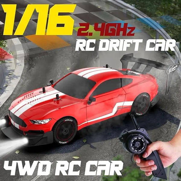 CPS335614 Remote Control Car Truck RC Drift Car 1:14 Scale 4WD LED Lig