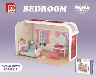 Educational DIY Fun Plastic Furniture Bedroom House Toy Model