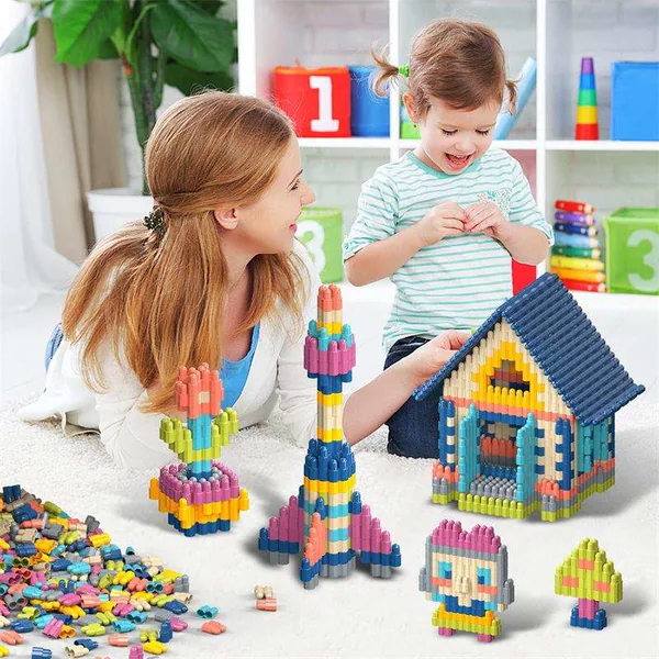 CPS295534 Custom Educational STEM 400pcs Building Blocks Toys Set DIY
