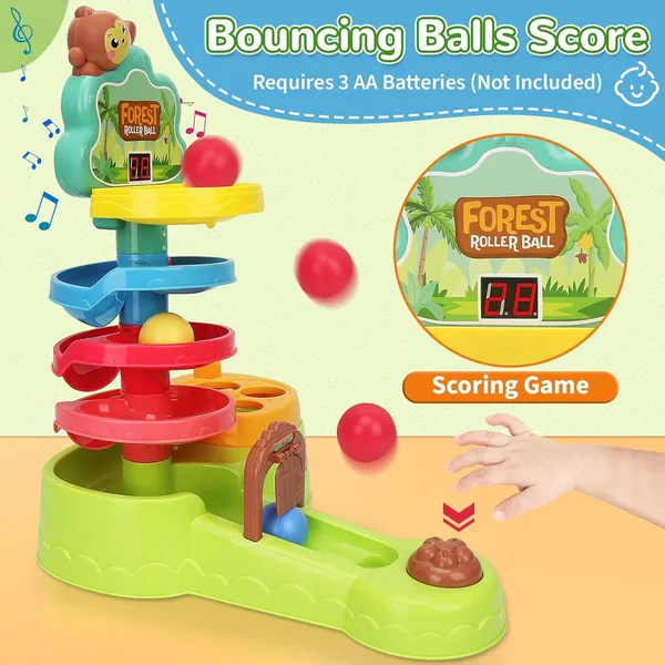 CPS305023 Baby Toddler Montessori Toys Hammer Pound Ball Toy Shoot Bal