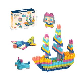 Preschool Kindergarten 320pcs STEM Building Blocks Set
