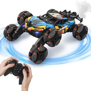 6WD RC Drift Stunt Car with 360 Rotating Spray and Gesture Sensing