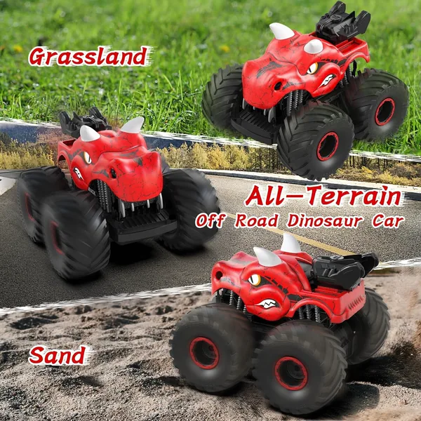 LH-C026S-3 2.4g Remote Control Car 360 Rolling Double Side Running Newe