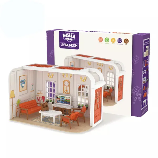 CPS260997 Diary Diy House Toy Kids Educational Toys Wholesale Miniatur