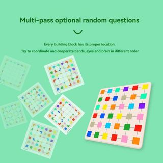 New Concept Montessori Educational Color Capture Wooden Puzzle