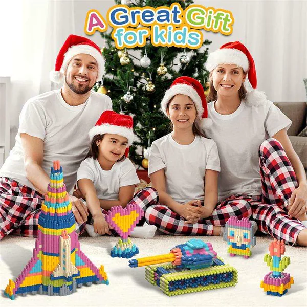 CPS295534 Custom Educational STEM 400pcs Building Blocks Toys Set DIY