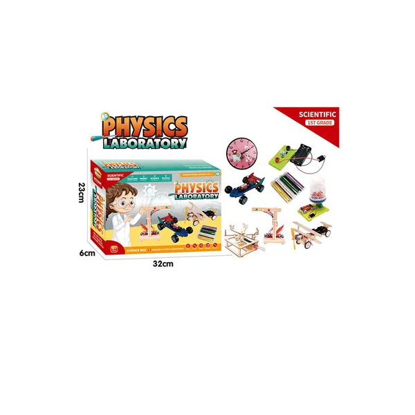 CPS305842 8in1 Physics Science Play Set Wooden Educational Enlightenme