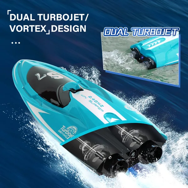 CPS306448 High-Speed 2.4G RC Boat for Adults Large Racing Remote Contr