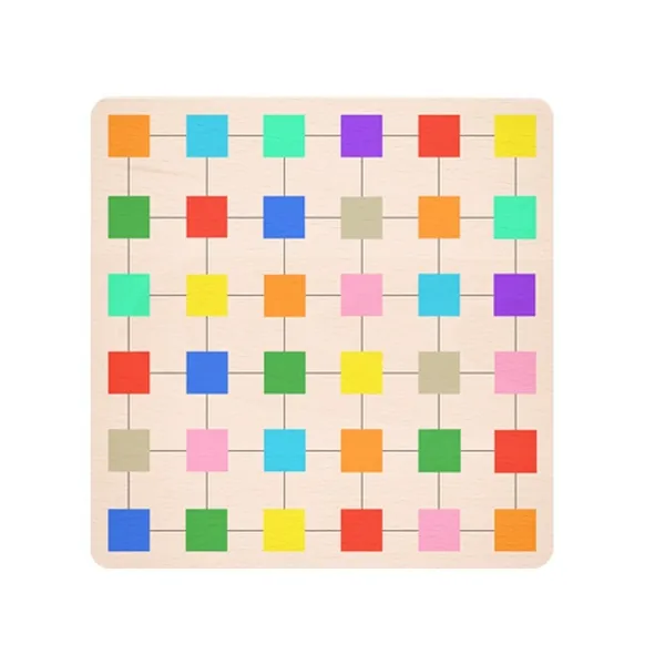 CPS305489 New Concept Montessori Educational Color Capture Wooden Puzz
