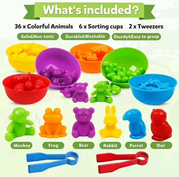 CPS277327 Sensory Educational Dinosaur Animal Cognition Game for Kids