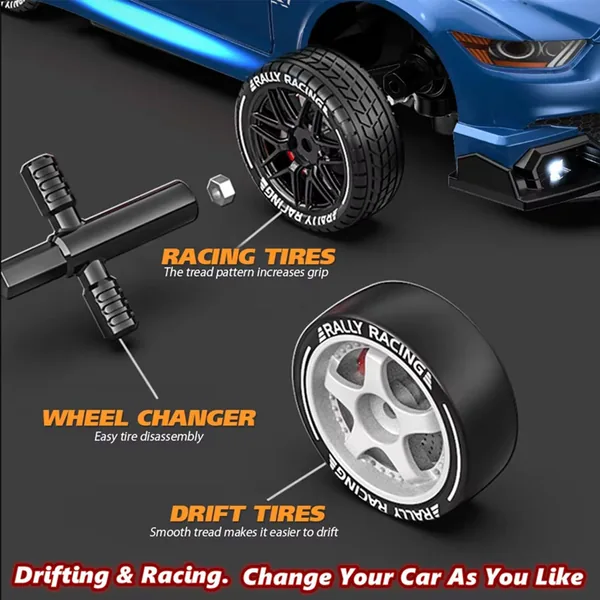 CPS336771 2.4G High-Speed 4-Channel RC Racing Car Truck Rechargeable T
