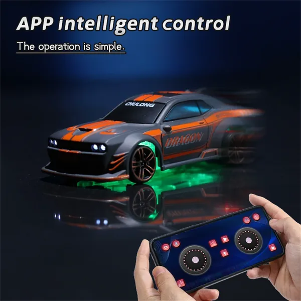 CPS349382-CPS349377 Mini Alloy Drift RC Car 2.4Ghz Wireless Racing Vehicle Long