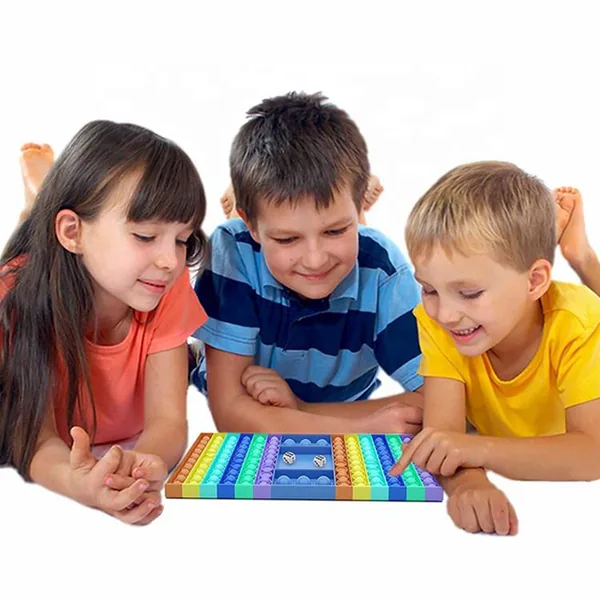 Fun Push Bubble Silicone Sensory Stress Relief Game Toy - wholesale product image