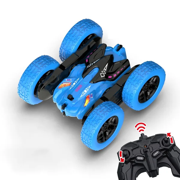 CPS303129 RC Stunt Cars Double-Sided Driving 360-degree Flips Stunt RC