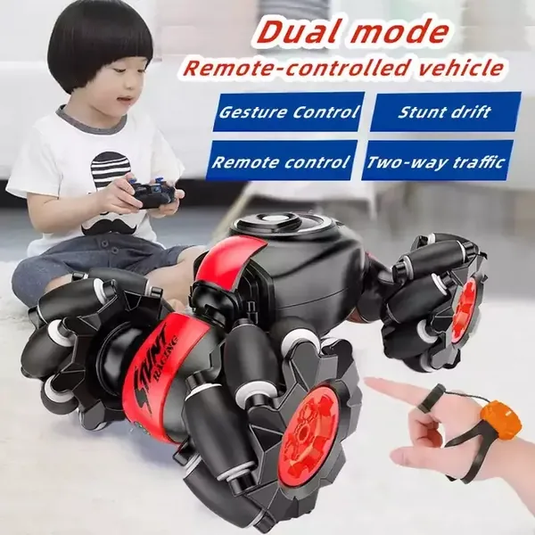 LH-C026S-3 2.4g Remote Control Car 360 Rolling Double Side Running Newe