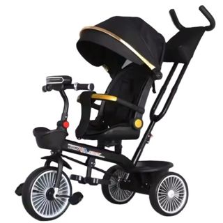 4-in-1 Kids Tricycle Ride on Cars Push Car